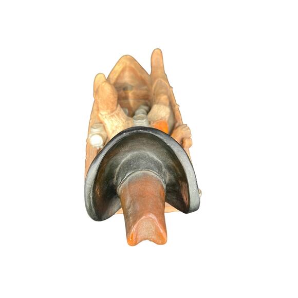 Bill Vernon Shade Tree Creations Cowboy Spirit Figurine Fishing Boat Old Man - Picture 2 of 4